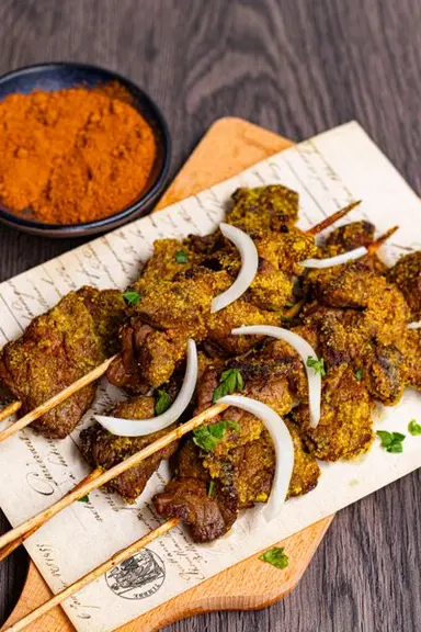 planche de brochettes haoussa