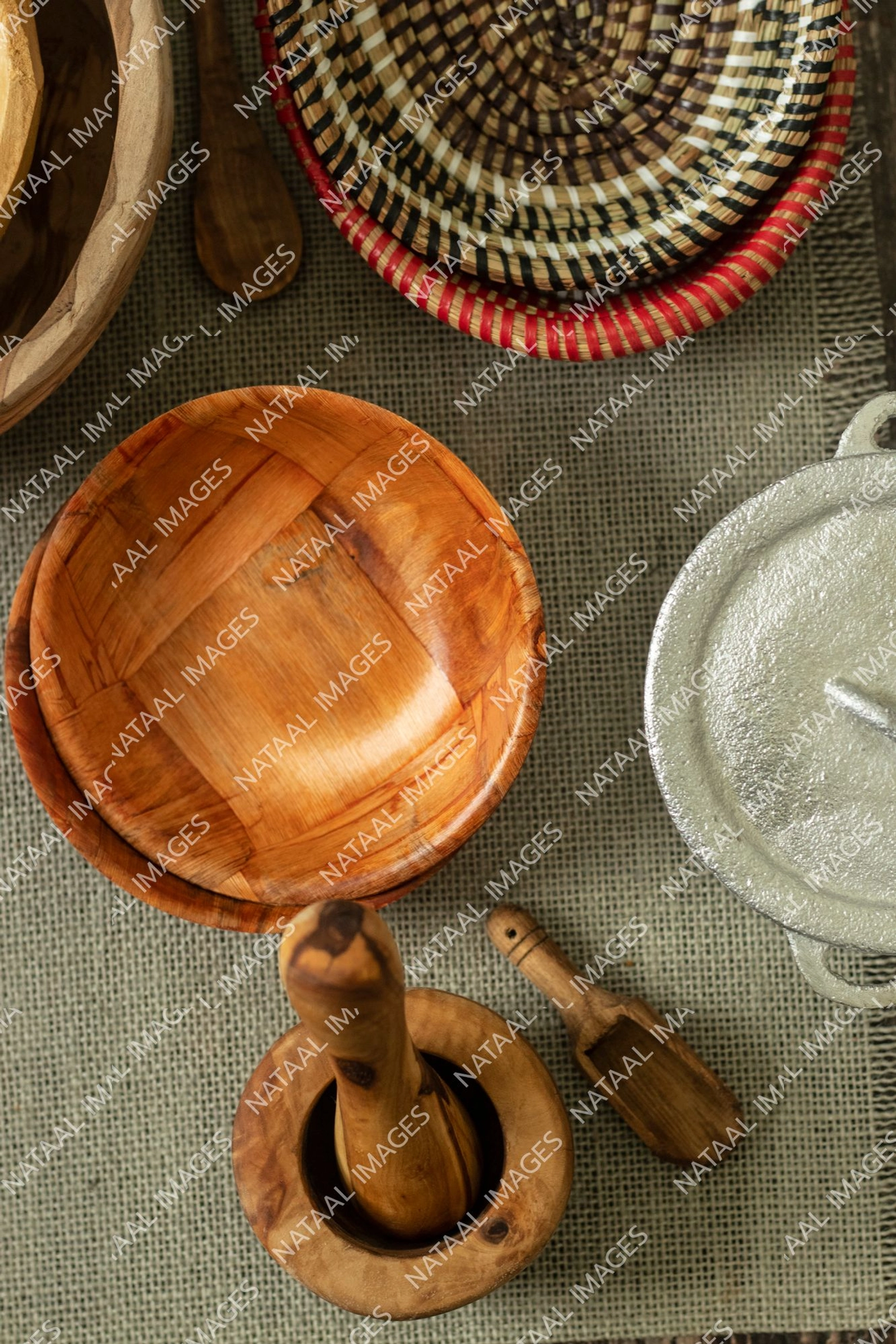 ustensiles en bois vanneries et acier