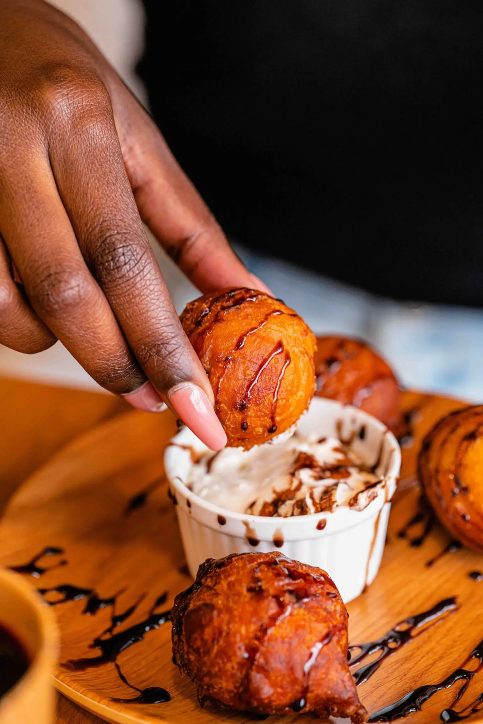 beignets chocolat