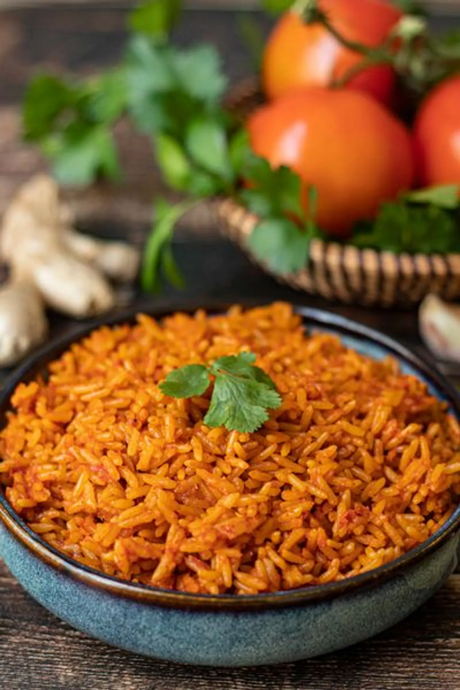 bol de jolof rice vue portrait