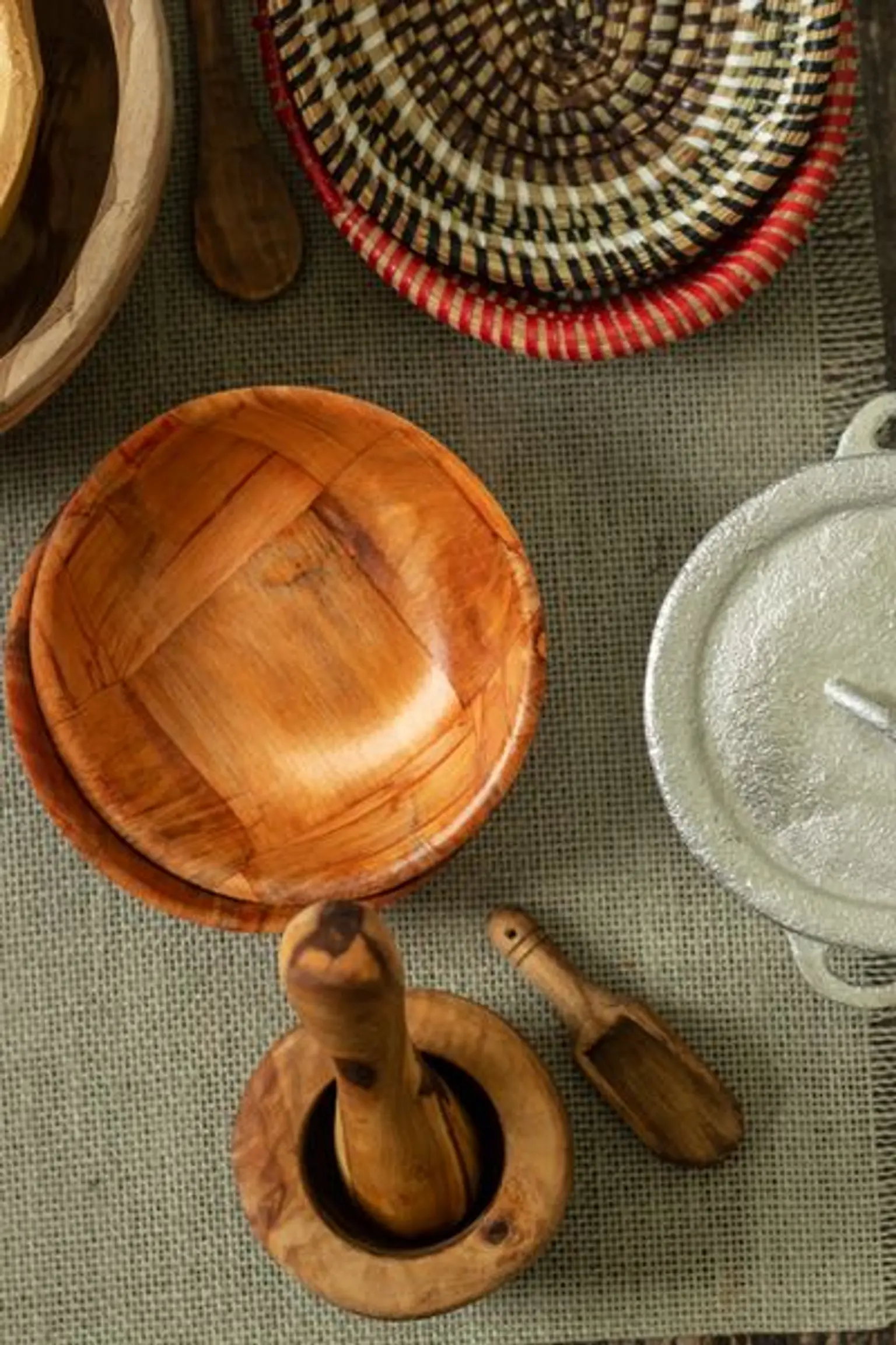 ustensiles en bois vanneries et acier