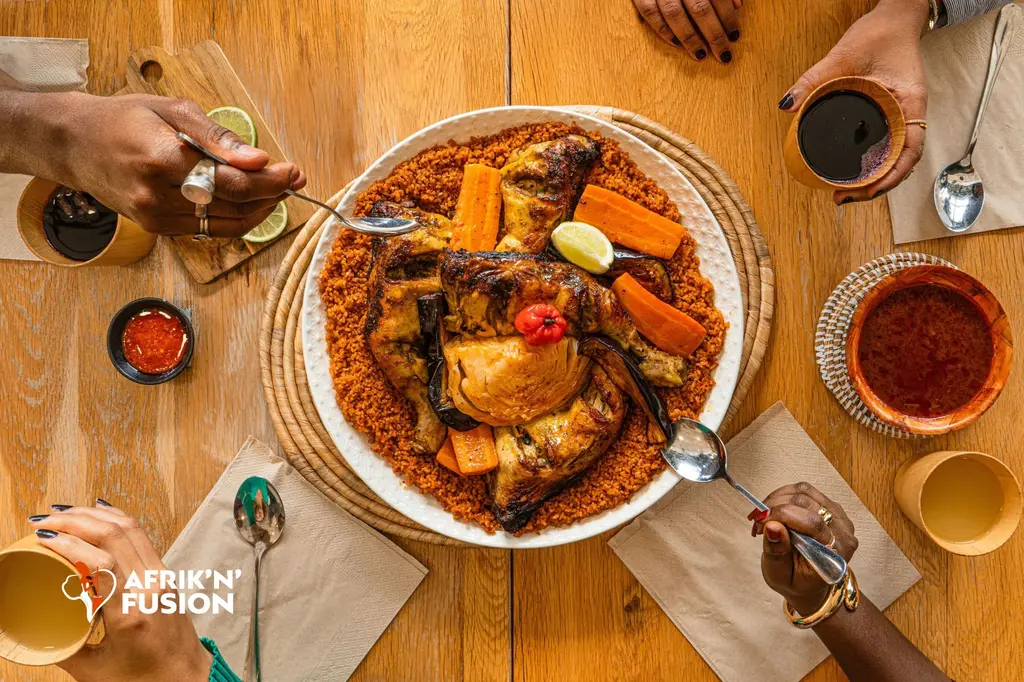 afriknfusion lancement plats à partager
