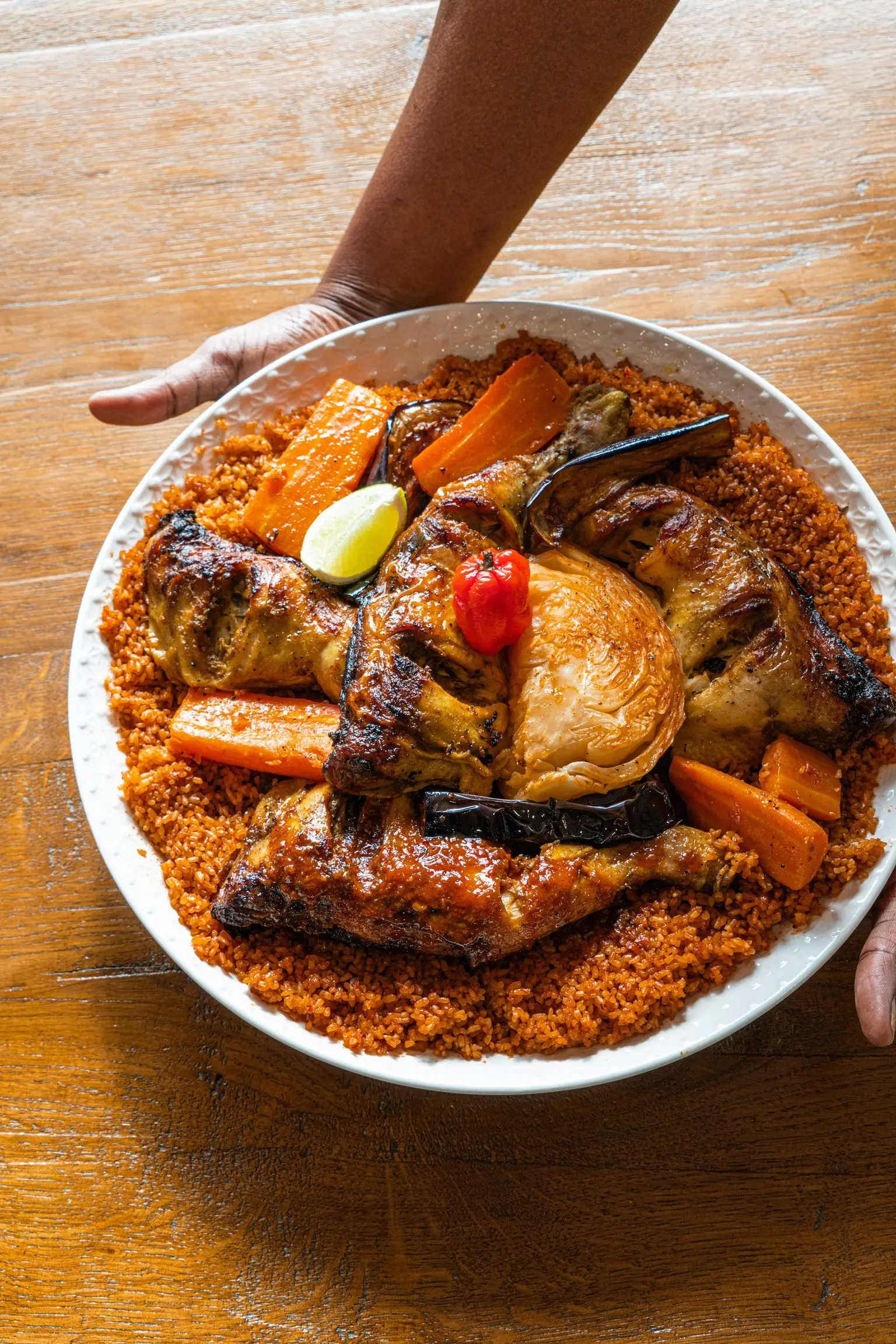 afriknfusion riz poulet partage