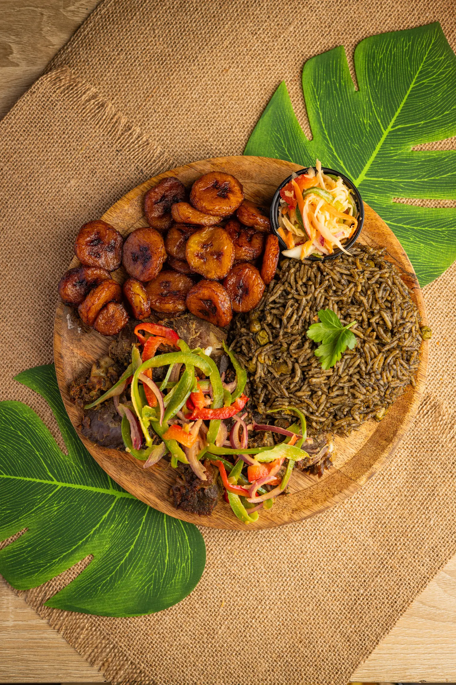 alloco viande riz